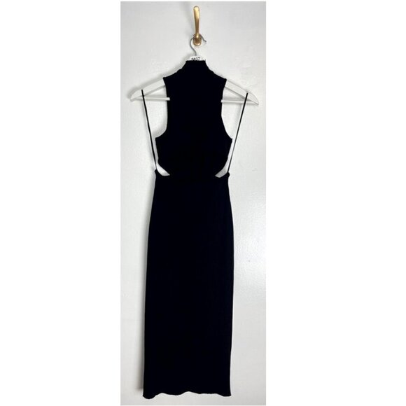 BEC + BRIDGE Dark Instinct Midi Dress in Black Size US 6 - Picture 8 of 10